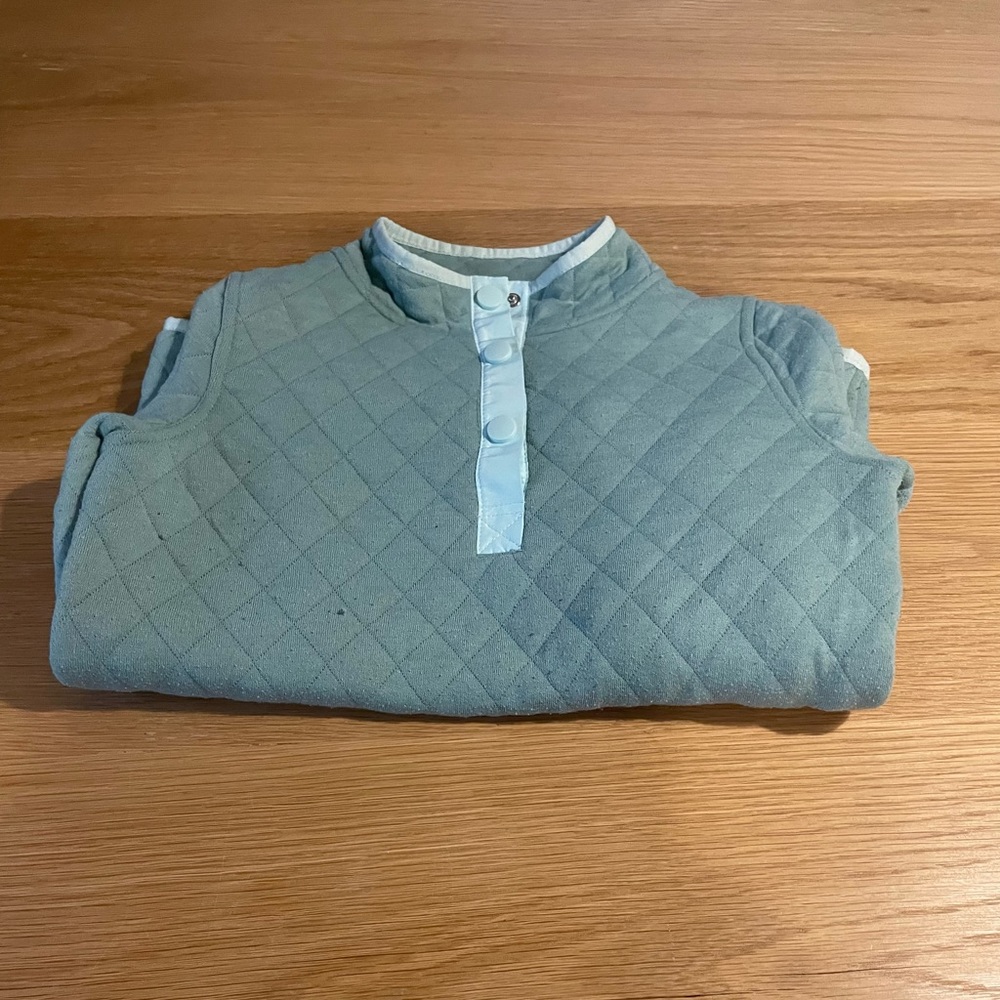 Fleece girls button up jacket